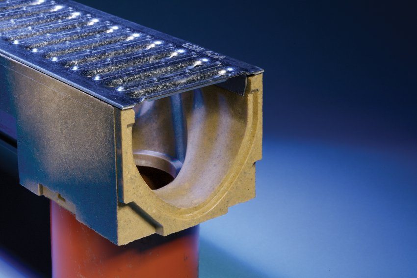 Basalt plastic gutters are a modern version of concrete gutters Basalt plastic gutters are a modern version of concrete gutters