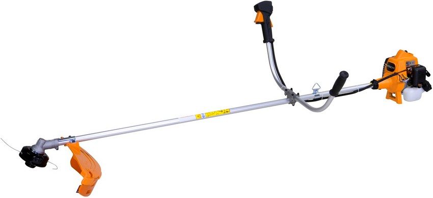 Der Benzinschneider Hitachi CG22EAS stößt während des Betriebs eine minimale Menge an Verbrennungsprodukten aus Der Benzinschneider Hitachi CG22EAS stößt während des Betriebs eine minimale Menge an Verbrennungsprodukten aus