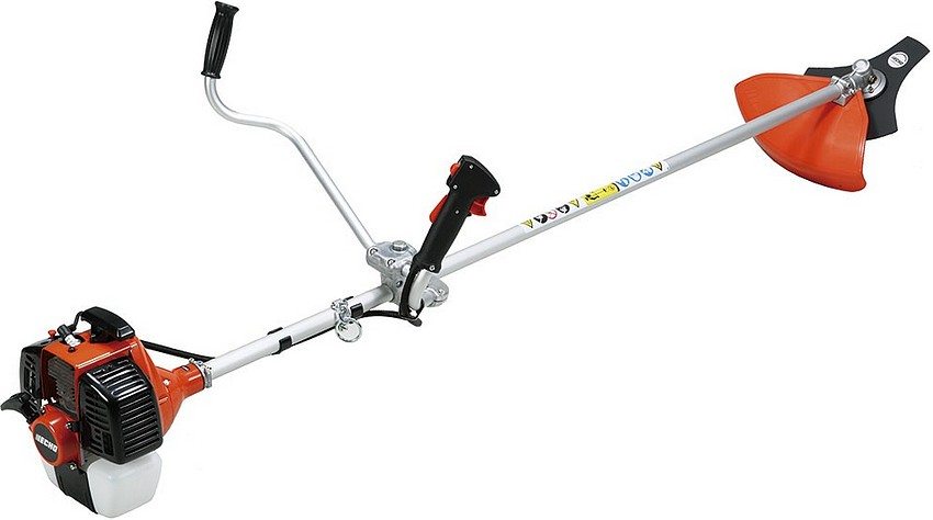 Der Echo-Trimmer SRM-4605 ist mit einem U-förmigen Griff ausgestattet Der Echo-Trimmer SRM-4605 ist mit einem U-förmigen Griff ausgestattet