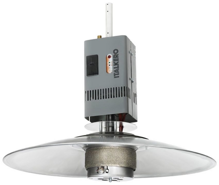 תנור גז לתקרה Italkero Spider עם רדיוס חימום של 3 מ ' תנור גז לתקרה Italkero Spider עם רדיוס חימום של 3 מ '