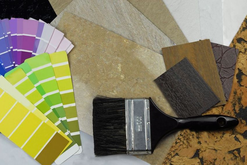 Panourile din PVC sunt ușor atașate de pereți cu adezivi