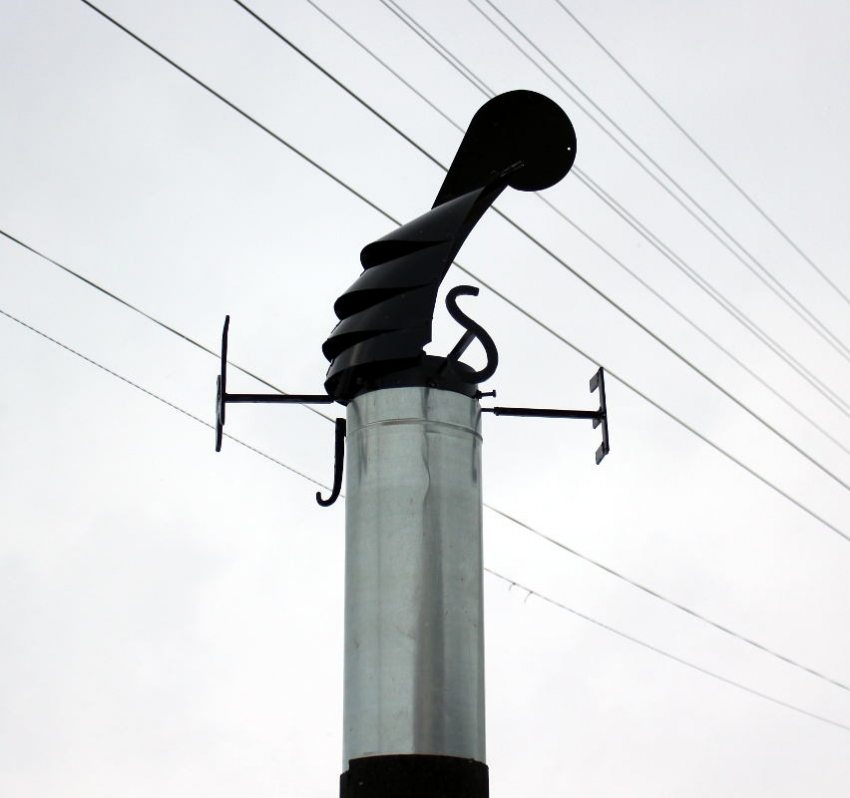 Aube de cheminée en acier inoxydable Aube de cheminée en acier inoxydable