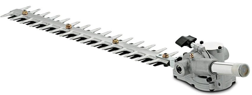 Trymer może być wyposażony w dodatkowe mechanizmy tnące Trymer może być wyposażony w dodatkowe mechanizmy tnące