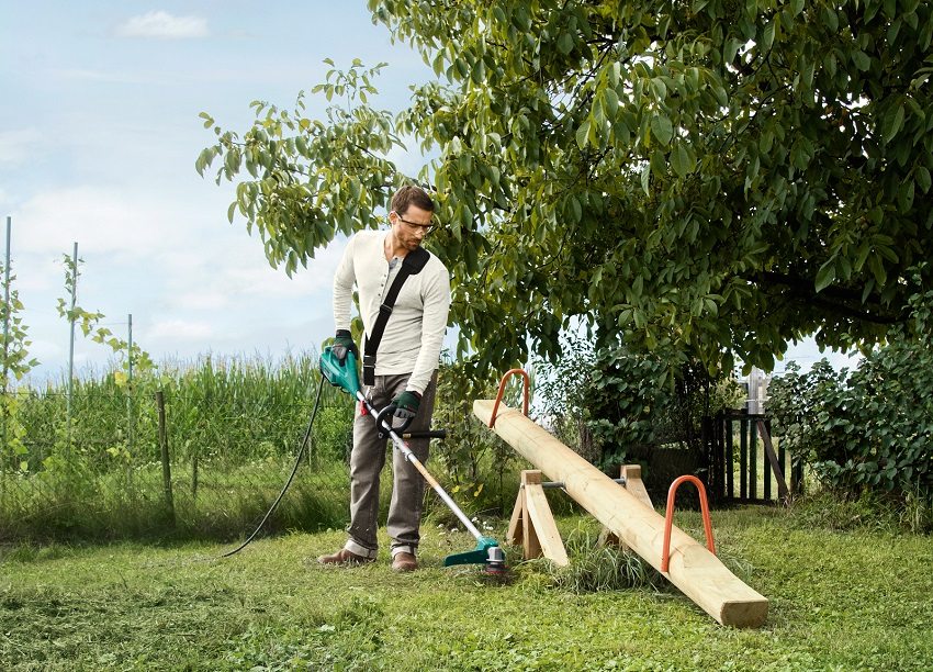 Elektryczny trymer pomoże utrzymać obszar podmiejski lub podmiejski w idealnym stanie Elektryczny trymer pomoże utrzymać obszar podmiejski lub podmiejski w idealnym stanie