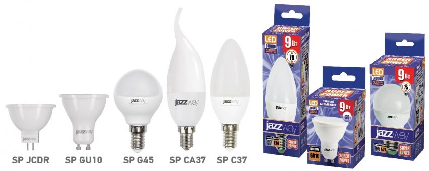 Vedenie LED žiarovky Jazzway Vedenie LED žiarovky Jazzway