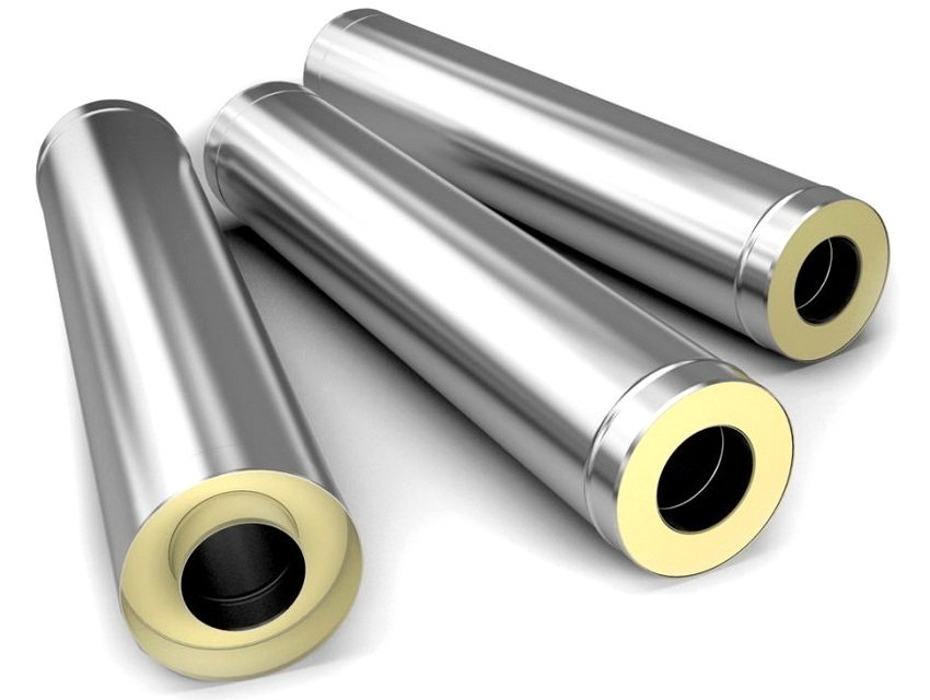 Tub de sandvitx de xemeneia d’acer galvanitzat Tub de sandvitx de xemeneia d’acer galvanitzat