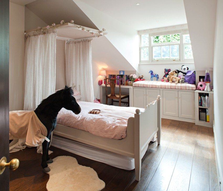 Koselig rom for en førskolejente Koselig rom for en førskolejente