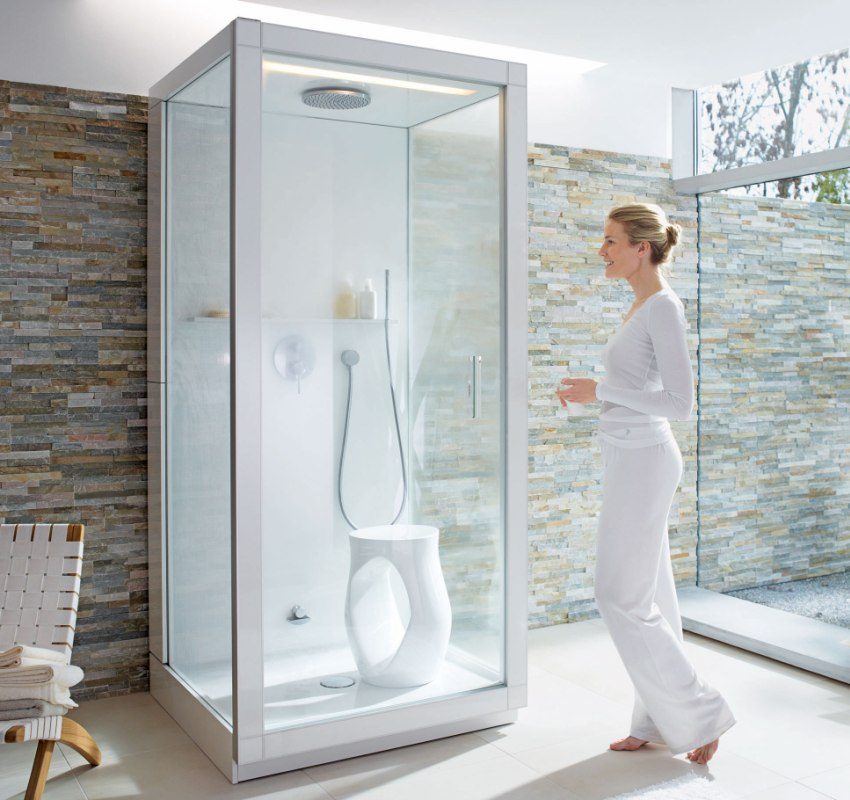 Kompaktná sprchová kabína pre každú veľkosť kúpeľne Kompaktná sprchová kabína pre každú veľkosť kúpeľne