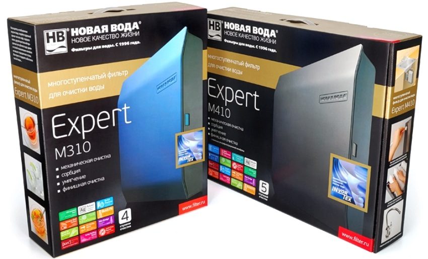 Umkehrosmosefilter der Expert-Serie des Herstellers New Water Umkehrosmosefilter der Expert-Serie des Herstellers New Water