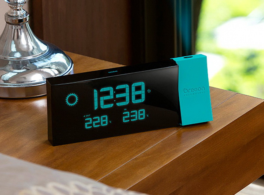 Station météo avec fonction de projection d'informations Station météo avec fonction de projection d'informations