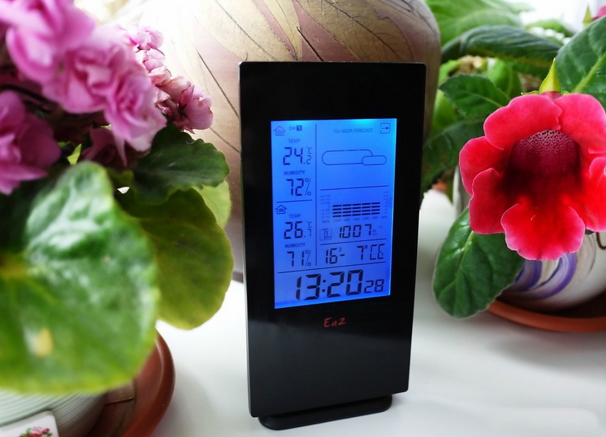 La station météo EA2 BL508 a un design moderne, un corps mince et comprend un large éventail de fonctions La station météo EA2 BL508 a un design moderne, un corps mince et comprend un large éventail de fonctions