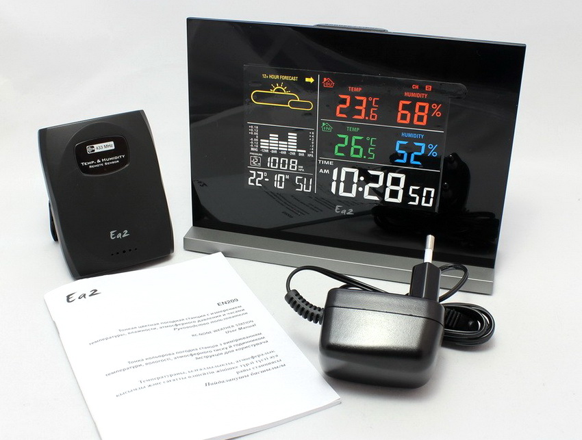 Ensemble complet de station météo EA2 EN209 Ensemble complet de station météo EA2 EN209