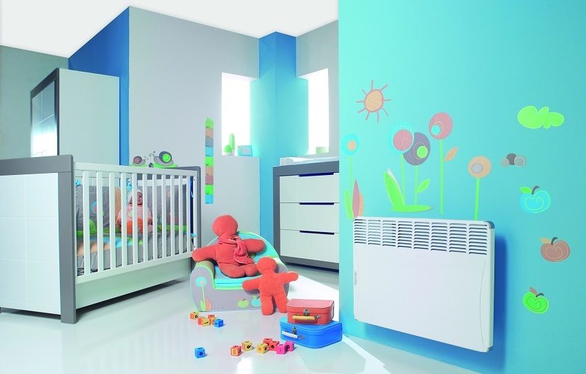 תנור קיר בחדר הילדים תנור קיר בחדר הילדים