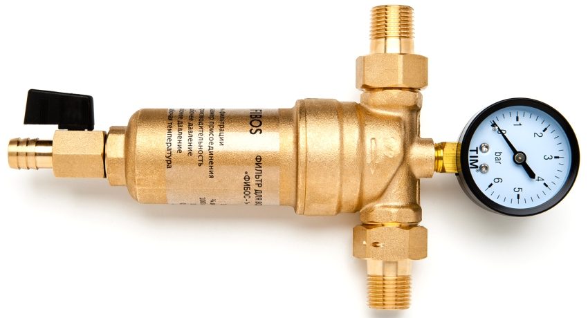 Fibos-1 filter is suitable for installation in apartments and private houses Fibos-1 filter is suitable for installation in apartments and private houses