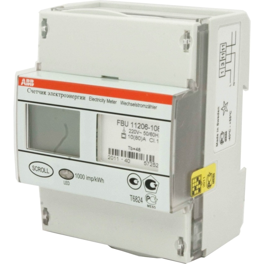 Two-tariff electricity meter ABB FBU 11206-108 Two-tariff electricity meter ABB FBU 11206-108