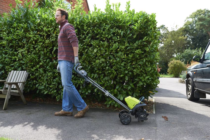Der Mini-Grubber kann leicht transportiert werden Der Mini-Grubber kann leicht transportiert werden