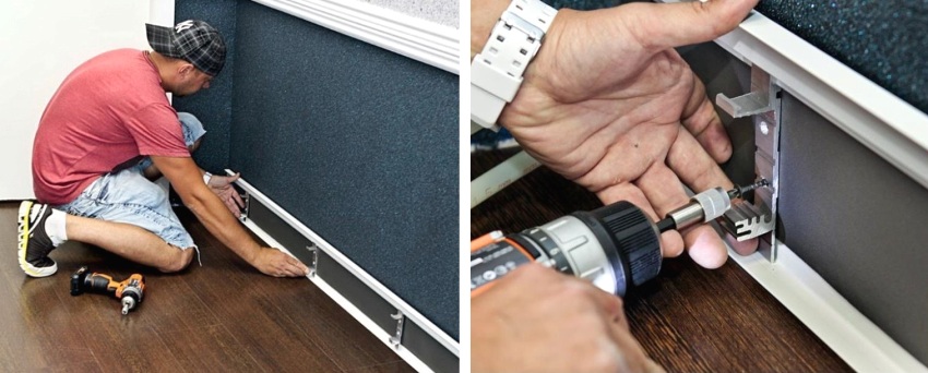 Schritt 5: Anbringen der Halterungen in Schritten von 50 cm Schritt 5: Anbringen der Halterungen in Schritten von 50 cm