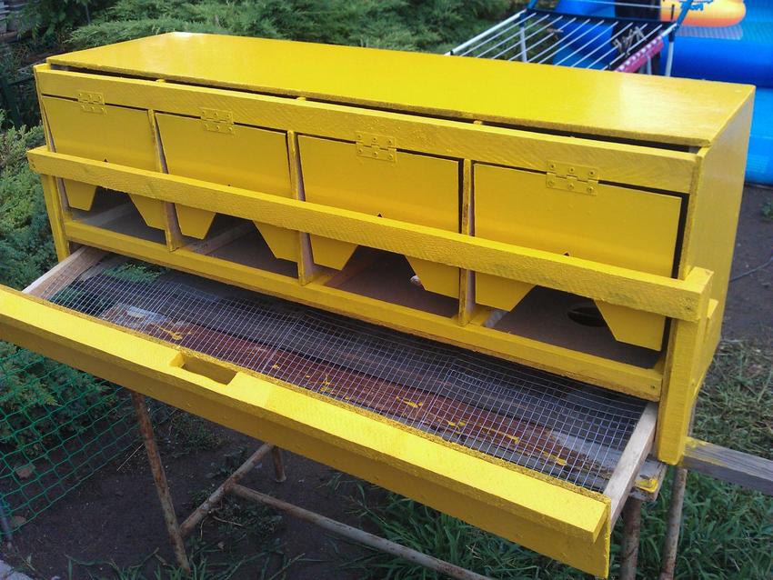 Дизайнът на двойното дъно на пилешко гнездо е удобен и практичен Дизайнът на двойното дъно на пилешко гнездо е удобен и практичен