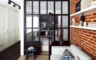 מחיצות לשטח יעוד בחדר: יישום ספציפי