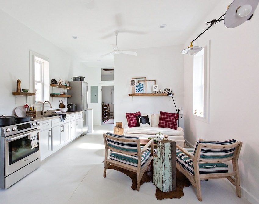 מחיצות GKL מחלקות את המטבח לשני חלקים פונקציונליים מחיצות GKL מחלקות את המטבח לשני חלקים פונקציונליים