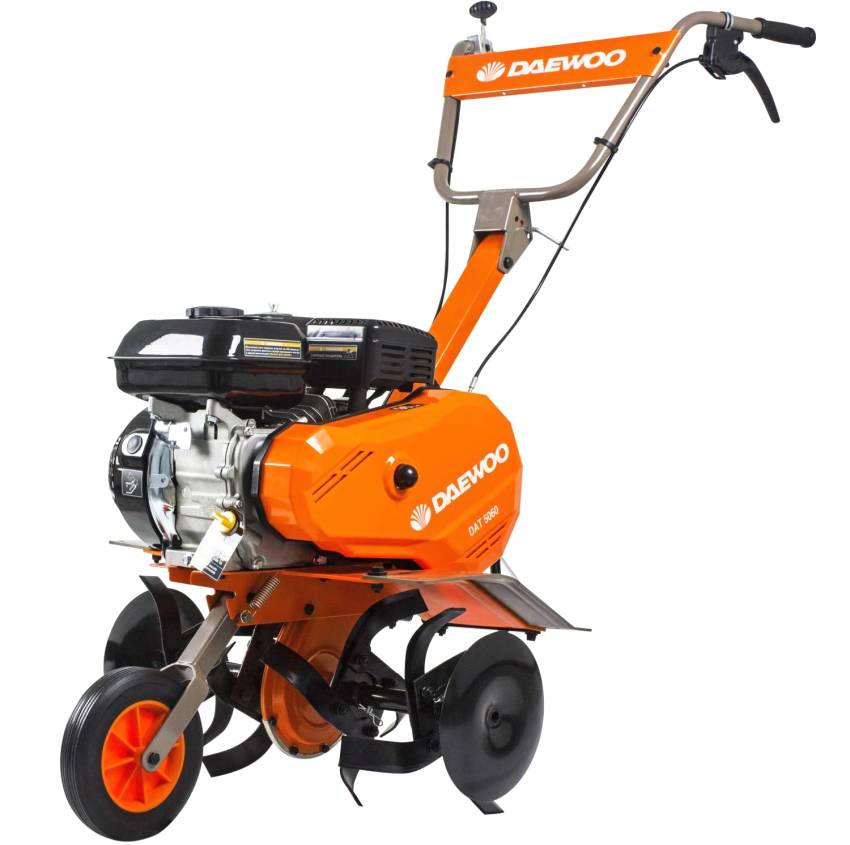 Benzinkultivator DAEWOO DAT 5060 mit einem Gewicht von 32 kg Benzinkultivator DAEWOO DAT 5060 mit einem Gewicht von 32 kg