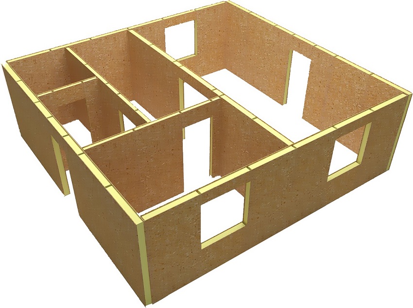 Projekt domu wiejskiego z paneli SIP Projekt domu wiejskiego z paneli SIP