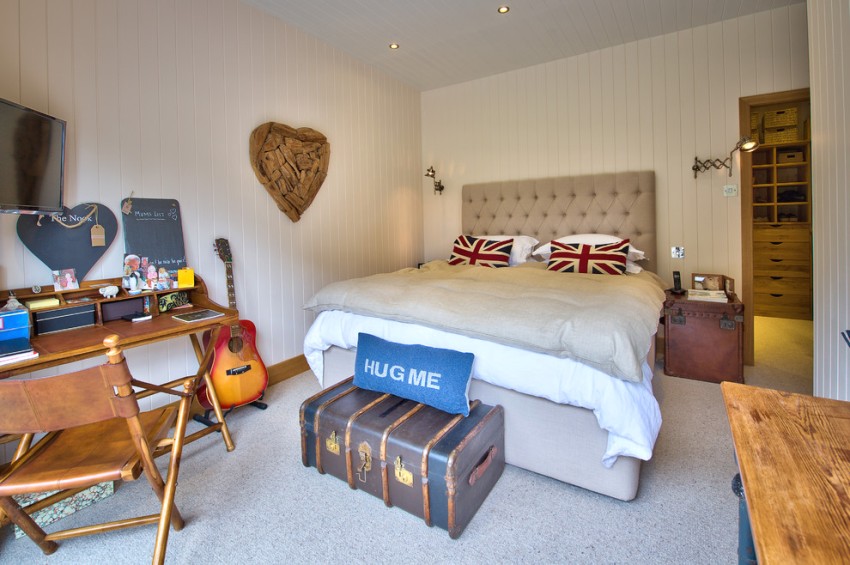 פנים מודרני בחדר של נער מתבגר פנים מודרני בחדר של נער מתבגר