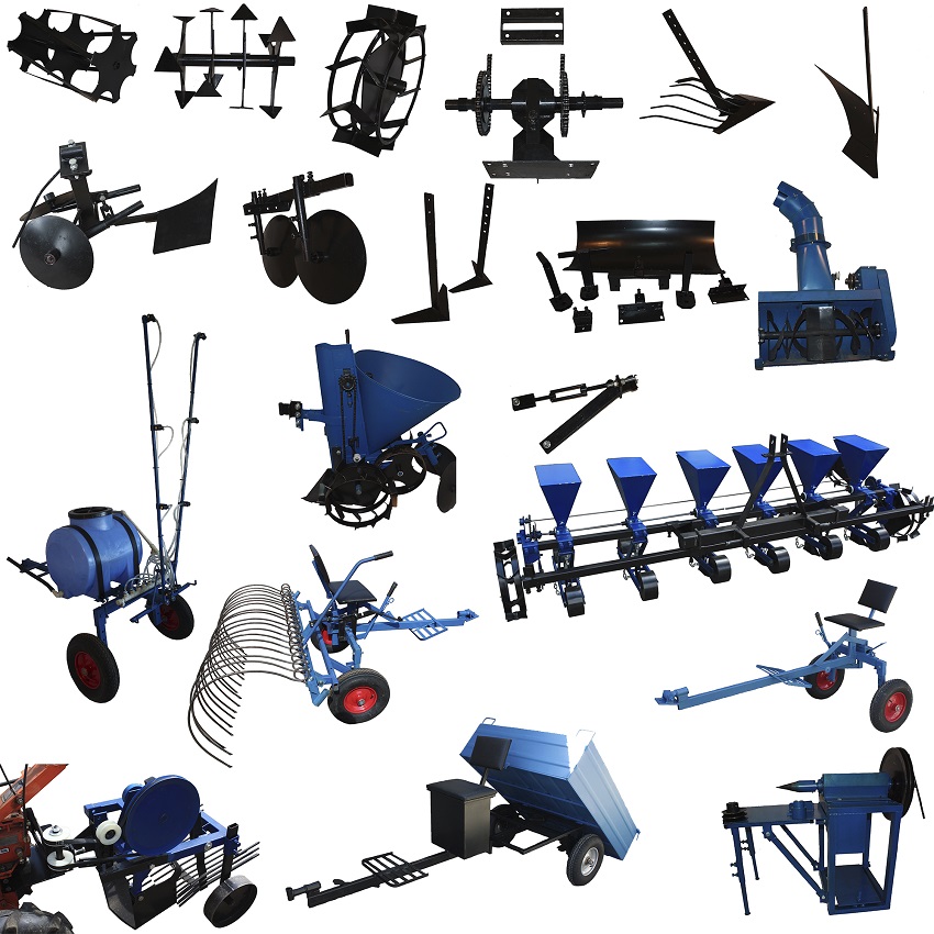 Phần đính kèm cho máy kéo đi bộ sau Phần đính kèm cho máy kéo đi bộ sau