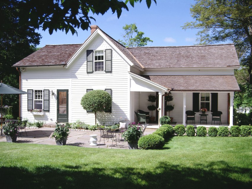 Prywatny dom zbudowany w stylu wiejskim Prywatny dom zbudowany w stylu wiejskim