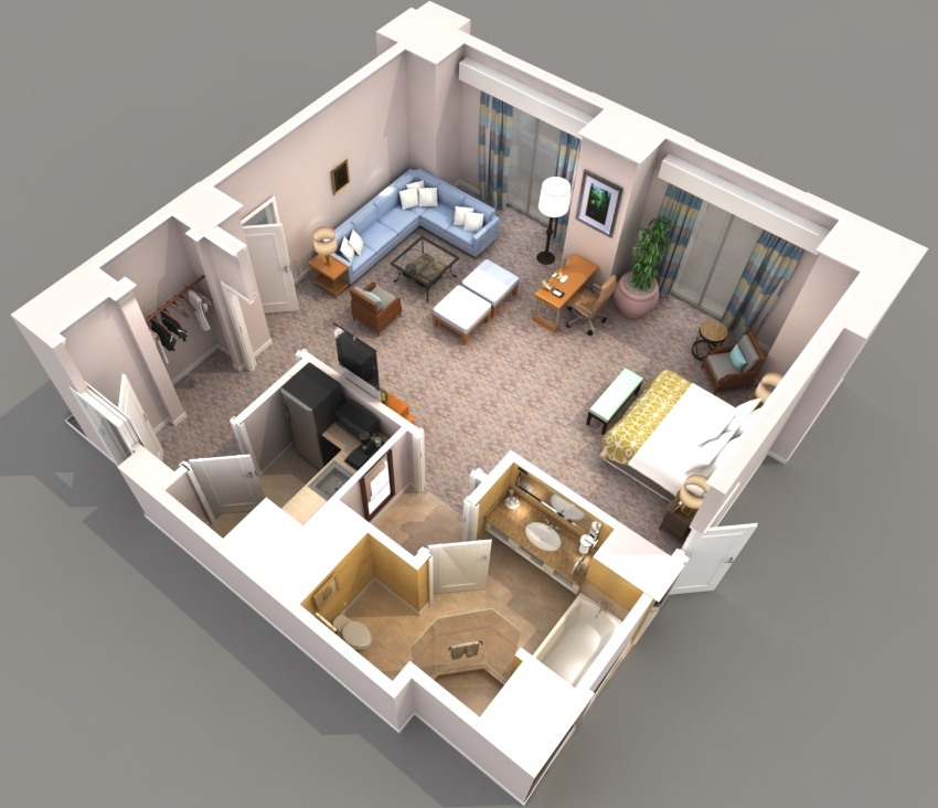 Przeznaczenie funkcjonalne kawalerki Przeznaczenie funkcjonalne kawalerki