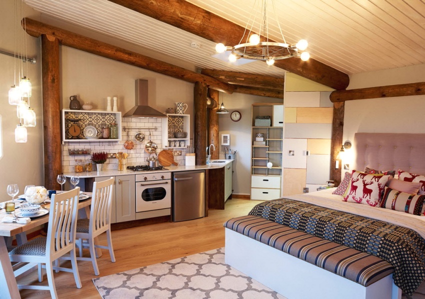 Funkcjonalne oświetlenie w kawalerce Funkcjonalne oświetlenie w kawalerce