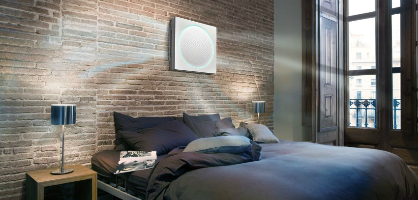 Klimaanlegget er utstyrt med en spesiell struktur som sørger for konstant luftsirkulasjon i rommet Klimaanlegget er utstyrt med en spesiell struktur som sørger for konstant luftsirkulasjon i rommet