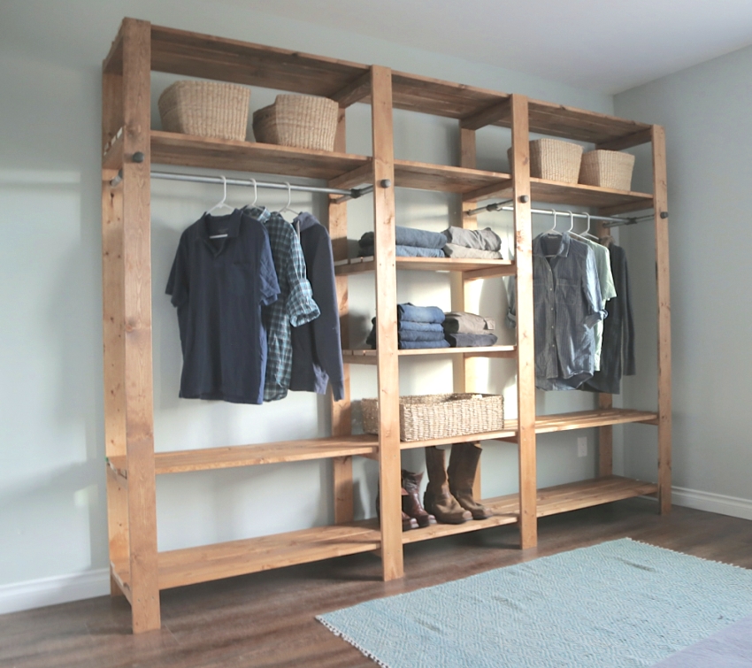 Domowa szafa w stylu eko Domowa szafa w stylu eko