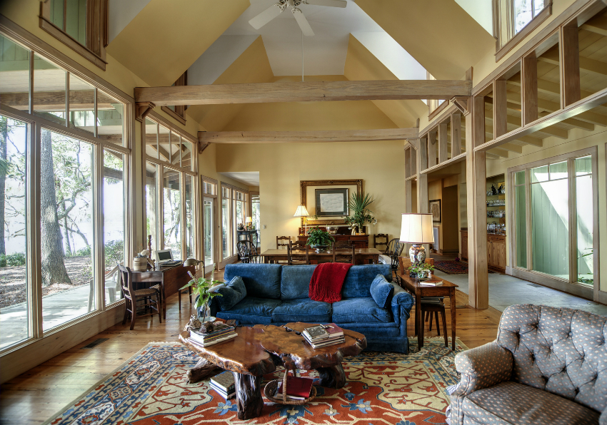 Panoramavinduer kan også brukes innendørs i stedet for vegger, regulerings- og integreringsrom Panoramavinduer kan også brukes innendørs i stedet for vegger, regulerings- og integreringsrom