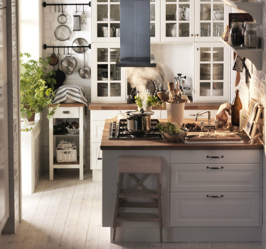 Príklad štýlového dizajnu pre malú kuchyňu Príklad štýlového dizajnu pre malú kuchyňu