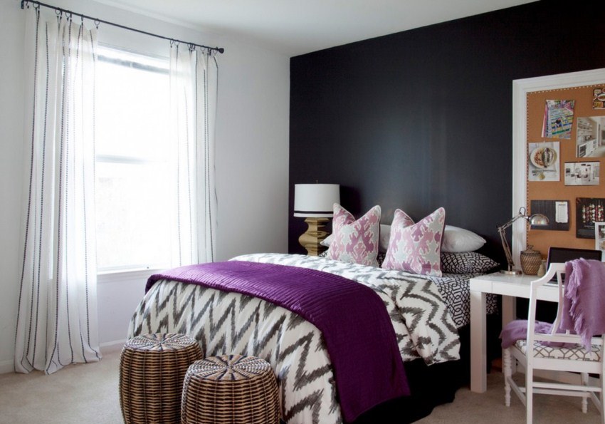 Svetlá prízvuková stena dodá malej miestnosti hĺbku Svetlá prízvuková stena dodá malej miestnosti hĺbku