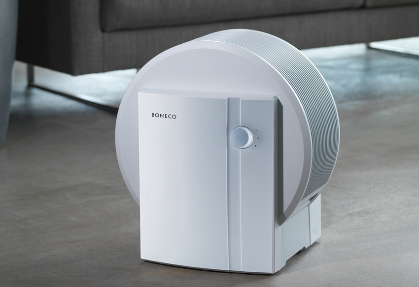 Пречиствателят на въздух BONECO 1355N може да покрие пространство до 50 m² Пречиствателят на въздух BONECO 1355N може да покрие пространство до 50 m²