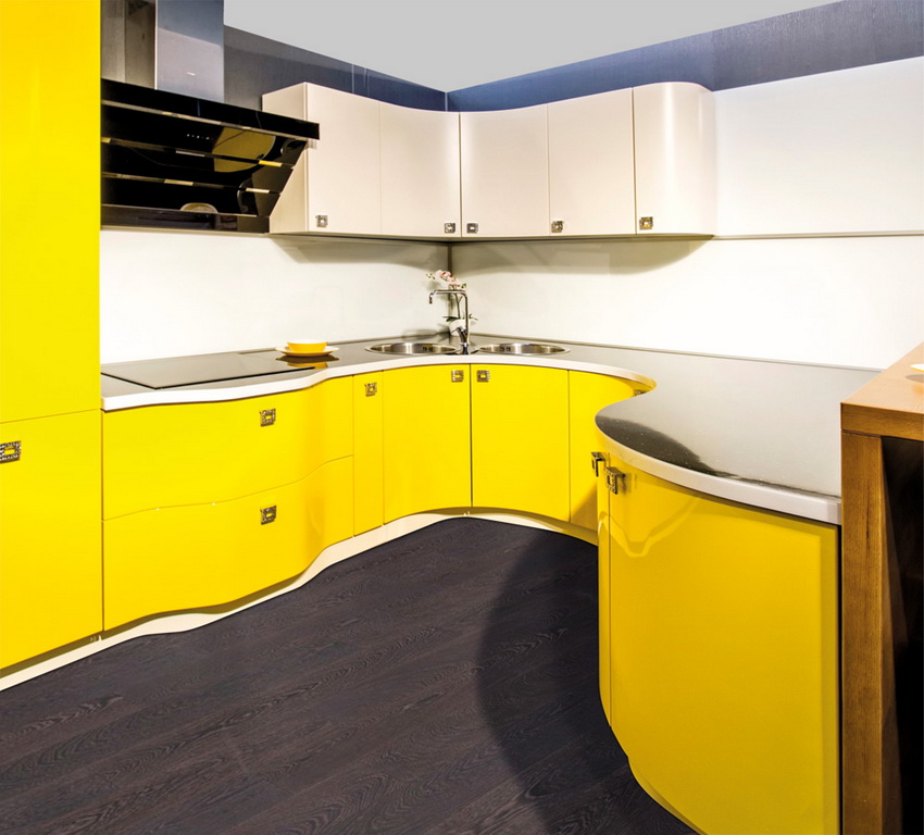 Les façanes de radi poden donar originalitat a les estructures de mobles Les façanes de radi poden donar originalitat a les estructures de mobles