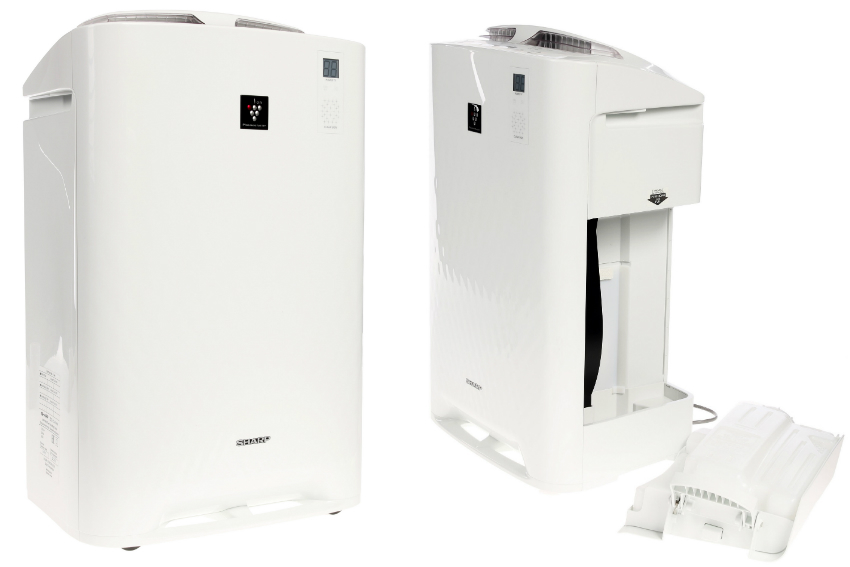 Sharp KC-D61RW luftrenser er utstyrt med et moderne og effektivt HEPA luftrensingssystem Sharp KC-D61RW luftrenser er utstyrt med et moderne og effektivt HEPA luftrensingssystem