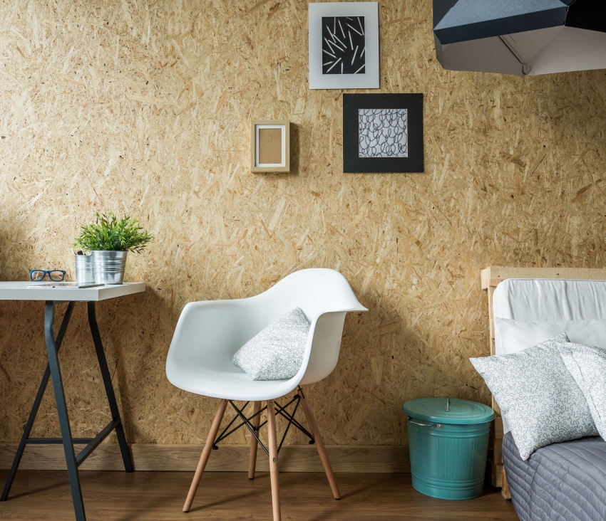 Ubehandlet hardboard kan brukes til dekorasjon Ubehandlet hardboard kan brukes til dekorasjon