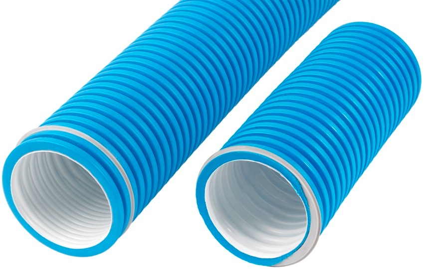 Plastluftkanal radial halvstiv 75 mm Plastluftkanal radial halvstiv 75 mm