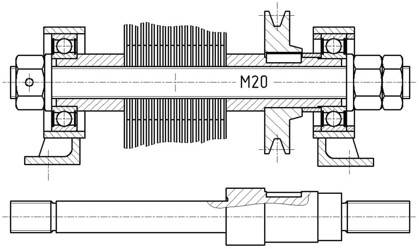 Desenarea unui tocător cu un set de ferăstraie circulare Desenarea unui tocător cu un set de ferăstraie circulare
