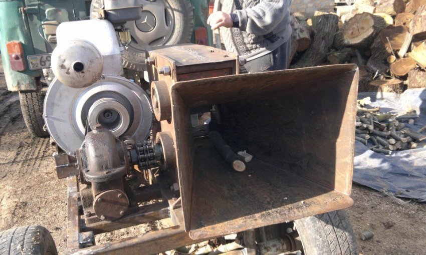 Tocător DIY cu două role Tocător DIY cu două role