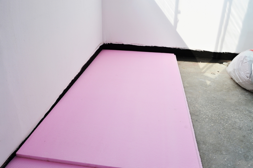 Penoplex phải được cố định bằng keo gắn Penoplex phải được cố định bằng keo gắn