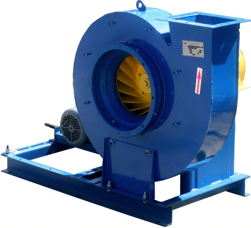 Høytrykks takmontert radialvifte er effektiv for rask evakuering av røyk fra rom Høytrykks takmontert radialvifte er effektiv for rask evakuering av røyk fra rom