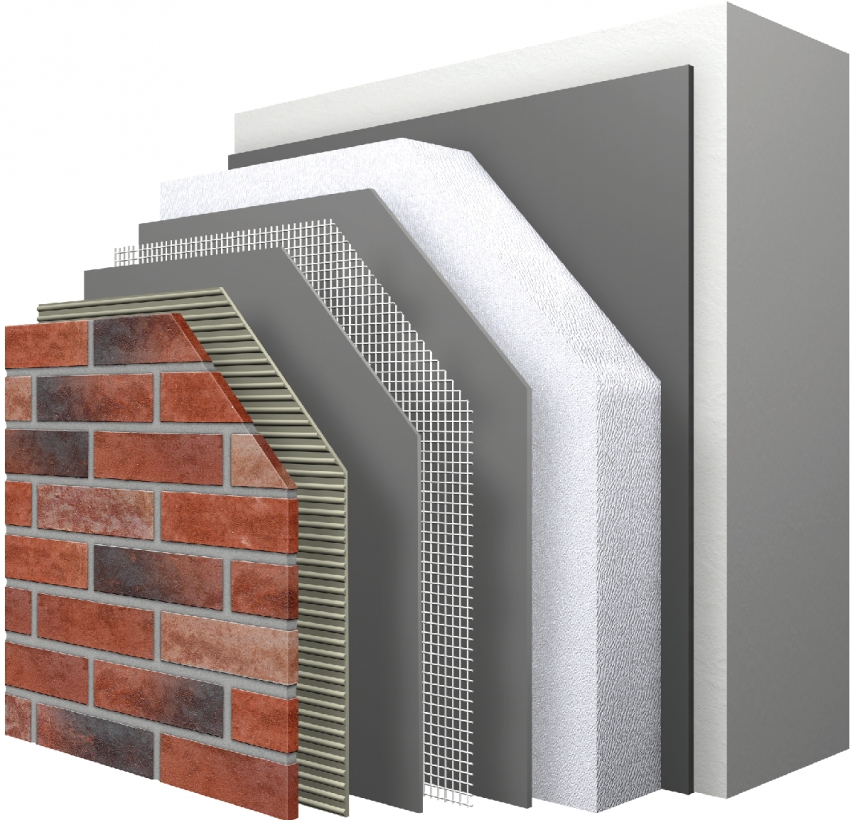 Wielowarstwowy system dociepleń z płytek klinkierowych Wielowarstwowy system dociepleń z płytek klinkierowych