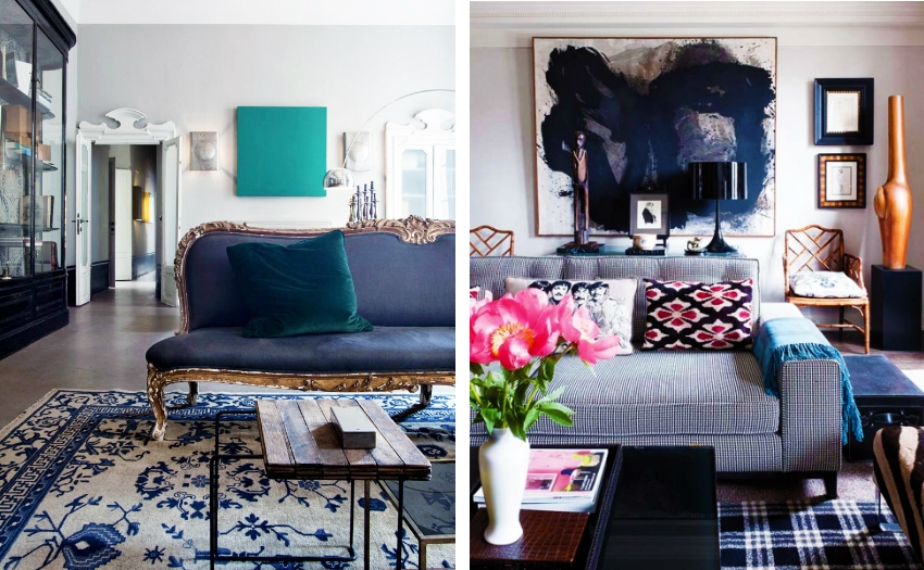 Το βαθύ μπλε αντιπροσωπεύει την ηρεμία και την ηρεμία, οπότε πρέπει να χρησιμοποιείται για το σαλόνι, αλλά με προσοχή, καθώς η περίσσεια του μπλε μπορεί να κάνει το δωμάτιο σκοτεινό και σκοτεινό. Το βαθύ μπλε αντιπροσωπεύει την ηρεμία και την ηρεμία, οπότε πρέπει να χρησιμοποιείται για το σαλόνι, αλλά με προσοχή, καθώς η περίσσεια του μπλε μπορεί να κάνει το δωμάτιο σκοτεινό και σκοτεινό.