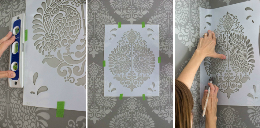 Procesul de șablonare a unui model care se repetă Procesul de șablonare a unui model care se repetă