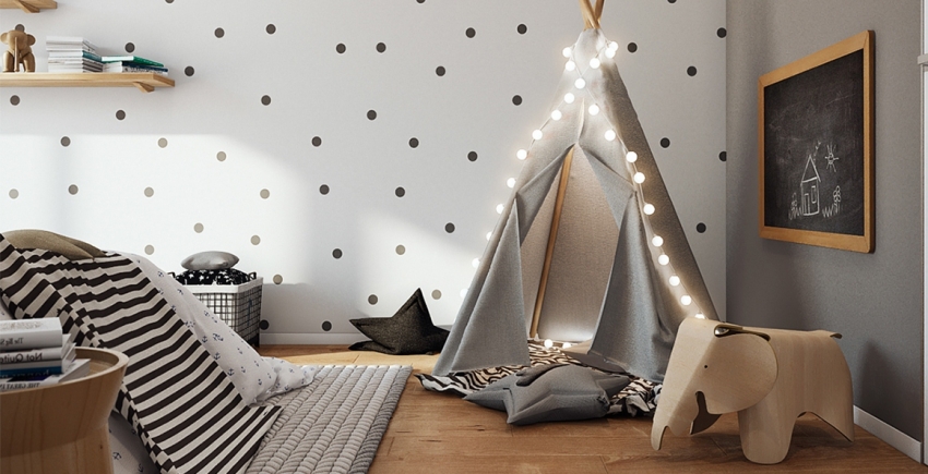 Folosind șabloane simple, puteți transforma interiorul camerei și o puteți face mai interesantă Folosind șabloane simple, puteți transforma interiorul camerei și o puteți face mai interesantă