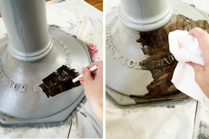 Ved hjelp av rustfri maling kan du enkelt dekorere interiørgjenstander i metall, takket være den praktiske applikasjonen av sammensetningen Ved hjelp av rustfri maling kan du enkelt dekorere interiørgjenstander i metall, takket være den praktiske applikasjonen av sammensetningen